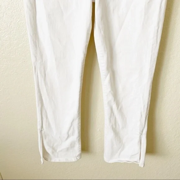 3X1 W2 Split Bell Crop mid-rise straight-leg jeans - Picture 11 of 13